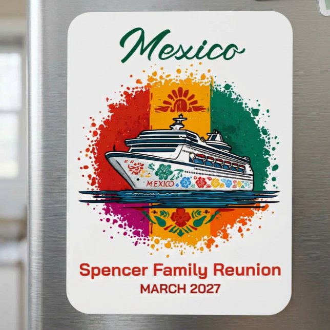 Mexico Cruise Ship Stateroom Marker Magnet (Von Creator hochgeladen)