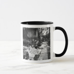 MEXICO, D.F., Mexiko-Stadt, COYOACAN: Bank an Tasse
