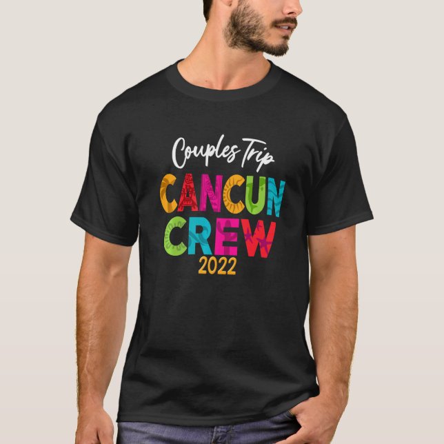 Mexico Family Vacation Cancun 2022 Matching Group T-Shirt (Vorderseite)