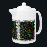 Mexico Fiesta Muster<br><div class="desc">Freuen Sie sich auf ein fröhliches und farbenfrohes mexikanisches Fiesta-Muster,  bestehend aus typischen Elementen wie Zuckerschädel,  Maracas,  Inka-Krieger,  aztec-Krieger,  Pfeffer,  Chili,  Pyramide,  Limon,  Tequila,  Sombrero,  Tacos,  Chamäleon,  und einige blumengeschmückte ethnische und dekorative Elemente. Original Vector Art Copyright BluedarkArt.</div>