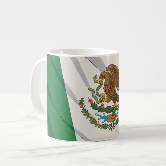 Mexico Flag Mug (Devant gauche)