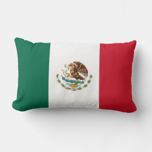Mexico Flag Pillow Lendenkissen