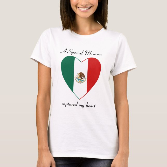 Mexico Flag Sweetheart T - Shirt (Vorderseite)