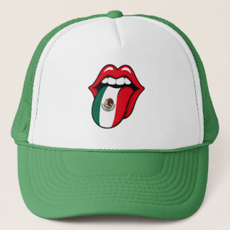 Mexico-Flagge-Zungen-Hut – Lustiger FIFA-Weltmeist Truckerkappe