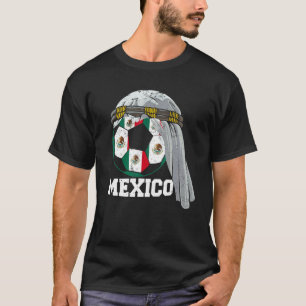 MEXICO Fußball 2022 Mexiko Flaggenball arabischer  T-Shirt
