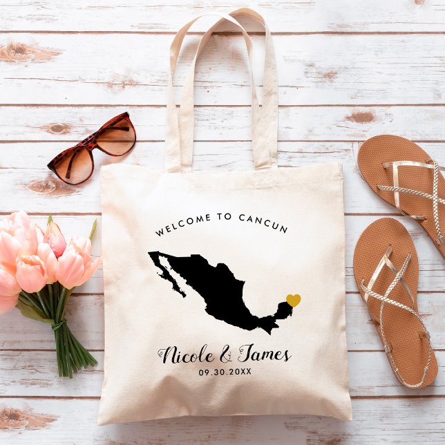 Mexico Hochzeit in Urlaubsort Welcome Bag Tasche (Von Creator hochgeladen)