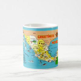 Mexico Map Tasse