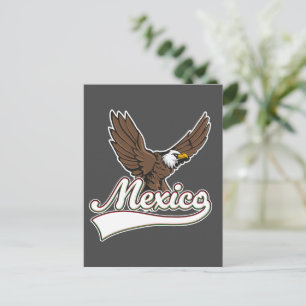 Mexico Reise Logo Feiertagspostkarte