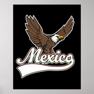 Mexico Reise Logo Poster