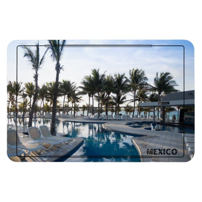 Mexico Resort Living Magnet (Horizontal)