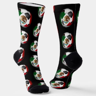 Mexico Soccer Ball Sports Socken