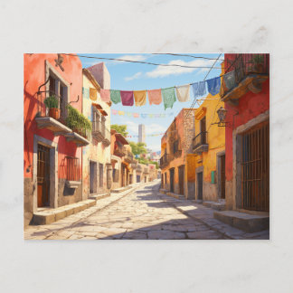 Mexico Streets Postkarte