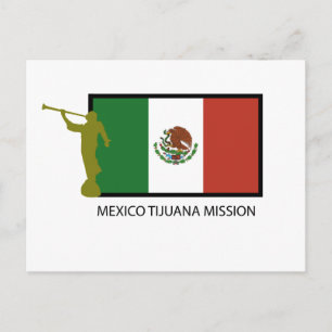 MEXICO TIJUANA MISSION LDS CTR POSTKARTE