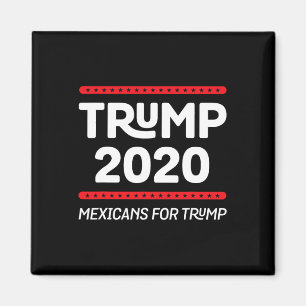 Mexikaner Für Trump Kampagne T-Shirt Magnet