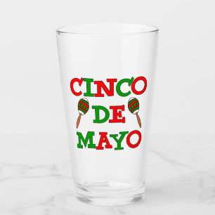 Mexikaner-Party Cinco Des Mayo Glas