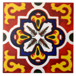Mexikaner-Talavera-Entwurfs-Keramik-Foto-Fliese Fliese
