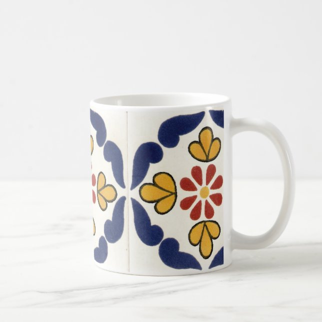 Mexikaner-Talavera-Fliese Kaffeetasse (Rechts)