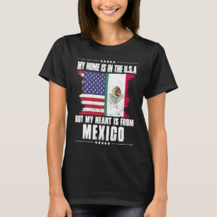 Mexikanisch-amerikanischer Patriot stolz auf zu Ha T-Shirt