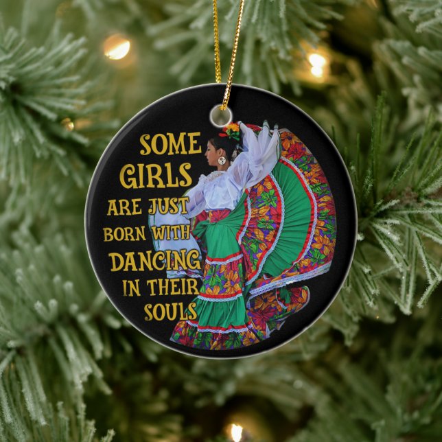 Mexikanisch einige Mädchen sind einfach Geboren mi Keramik Ornament (Baum)
