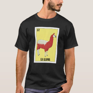 Mexikanisch für Latinos La Llama T-Shirt