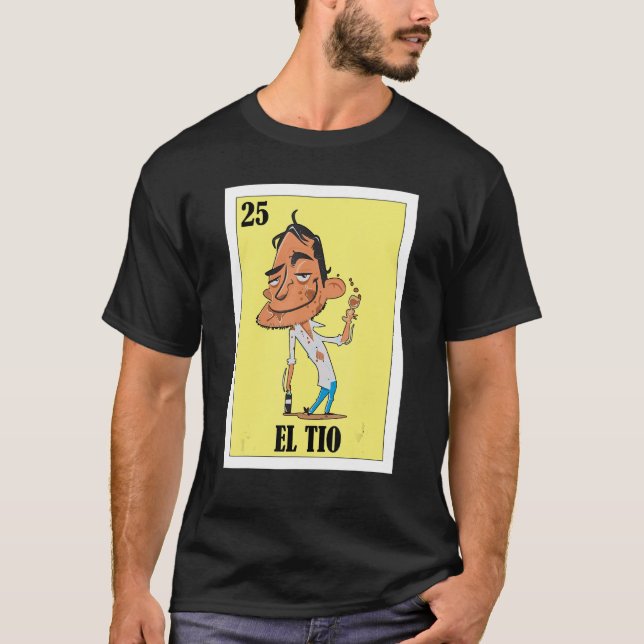 Mexikanisch für Uncles El Tio T-Shirt (Vorderseite)