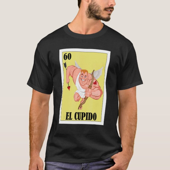 Mexikanisch für Valentinstag Cupido 2 T-Shirt (Vorderseite)