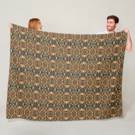 mexikanisch Inspiriertes Design mehrfarbig Fleecedecke