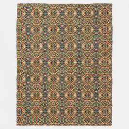 mexikanisch Inspiriertes Design mehrfarbig Fleecedecke
