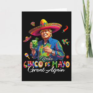 Mexikanisch Mach Cinco De Mayo wieder großartig Lu Karte