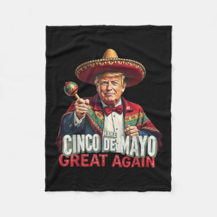 Mexikanisch machen Cinco De Mayo Groß wieder lusti Fleecedecke