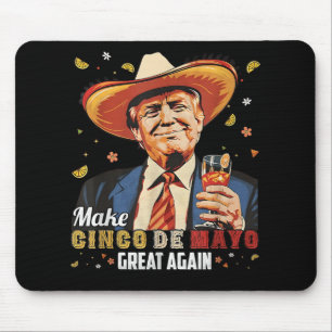 Mexikanisch machen Cinco De Mayo Groß wieder lusti Mousepad
