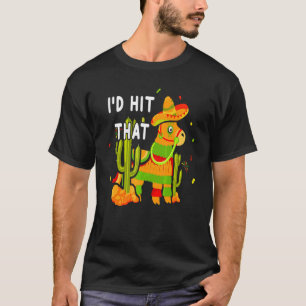 Mexikanisch würde ich die Pinata für Cinco de Mayo T-Shirt