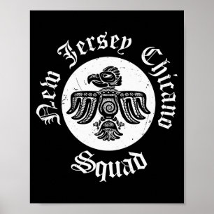 Mexikanische Adler Bekleidung Männer Latino Kleidu Poster