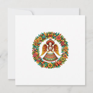 Mexikanische Angel-Girl-Blume illustrieren Kunstwe