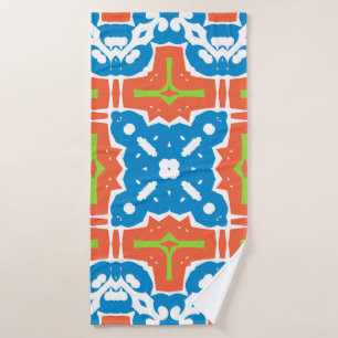 Mexikanische Antike Talavera ceramic. Seamless Badehandtuch