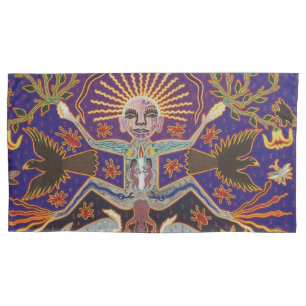 Mexikanische aztekische Mayagöttin-ethnische Kissenbezug