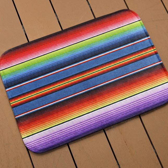 mexikanische Blanket Streifen farbenfrohe Regenbog Badematte (Von Creator hochgeladen)