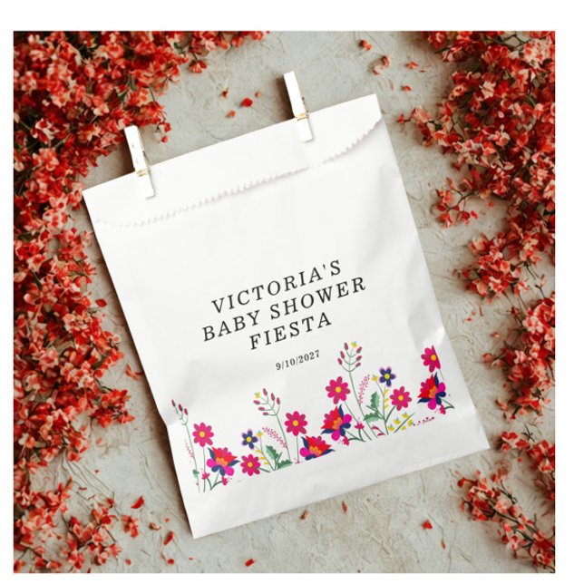 Mexikanische Blume Babydusche Fiesta Geschenktütchen (Von Creator hochgeladen)