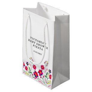 Mexikanische Blume Babydusche Fiesta Kleine Geschenktüte
