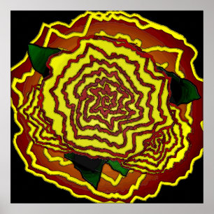 mexikanische Blume Poster