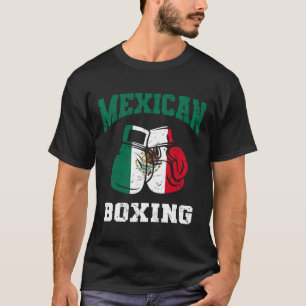Mexikanische Boxhandschuhe Mexiko Prix Patriotisch T-Shirt