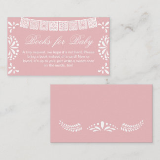 Mexikanische Cielito Lindo Baby Shower Bücher für Begleitkarte
