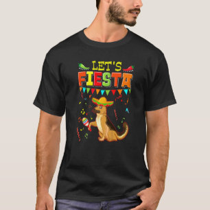Mexikanische Cinco De Mayo-Party Lasst uns feiern T-Shirt