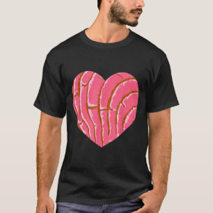 Mexikanische Concha-Herz Mexico Cinco de Mayo Brot T-Shirt