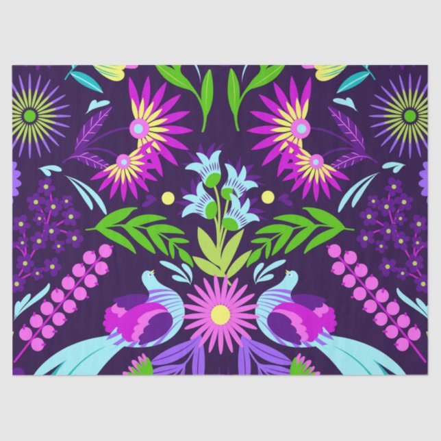 Mexikanische Extravaganza-Leggings Seidenpapier (Vorderseite)