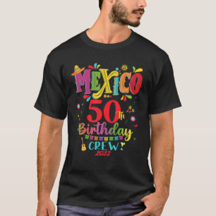 Mexikanische Fiesta 50th Bday Matching Group T-Shirt