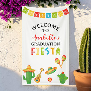 Mexikanische Fiesta-Abschlussfeier Willkommen Banner