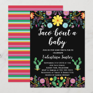 Mexikanische Fiesta Baby Dusche Einladung
