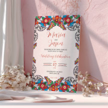 Mexikanische Fiesta Blume Botanische Hochzeit