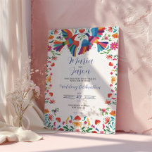 Mexikanische Fiesta farbenfrohe florale Moderne Bo